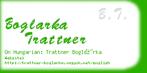 boglarka trattner business card